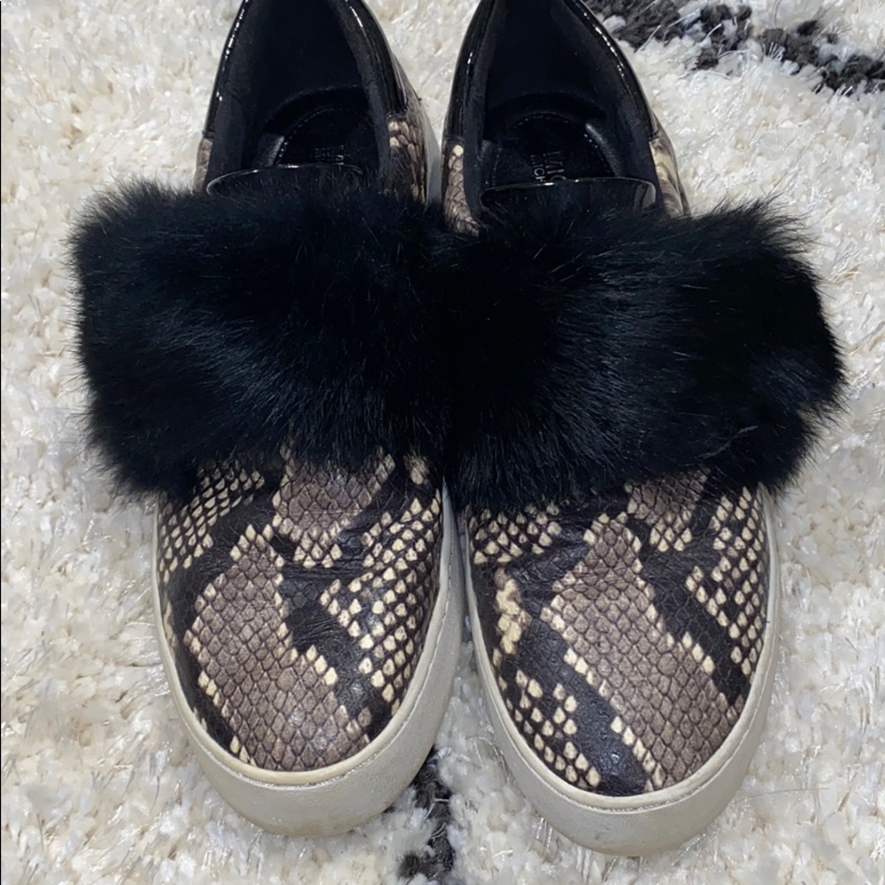 Snakeskin sneakers Micheal Kors